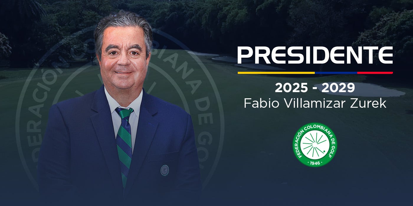 Fabio Villamizar Zurek, nuevo presidente de la Federación Colombiana de Golf Fabio Villamizar Zurek, nuevo presidente de la Federación Colombiana de Golf