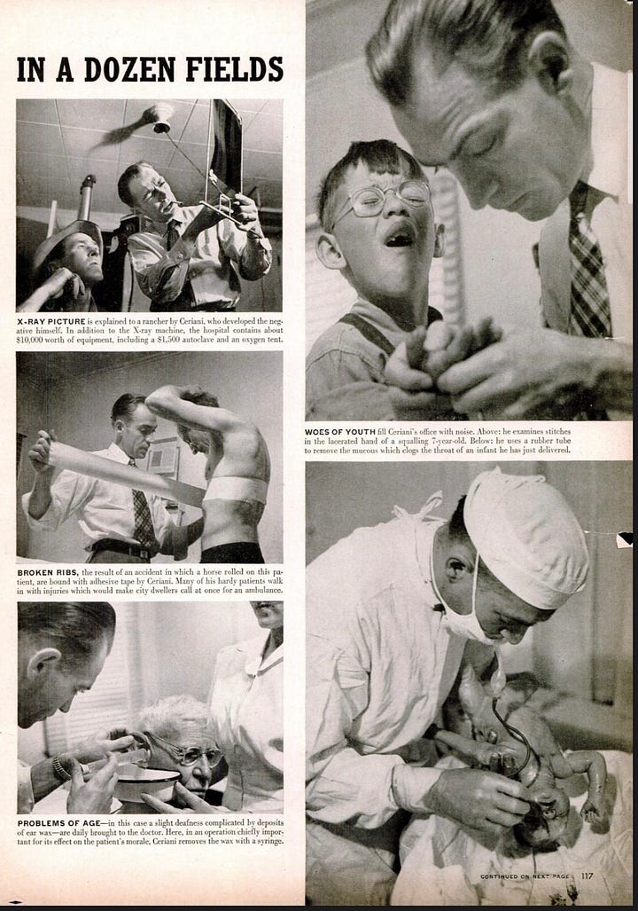 Country Doctor at work