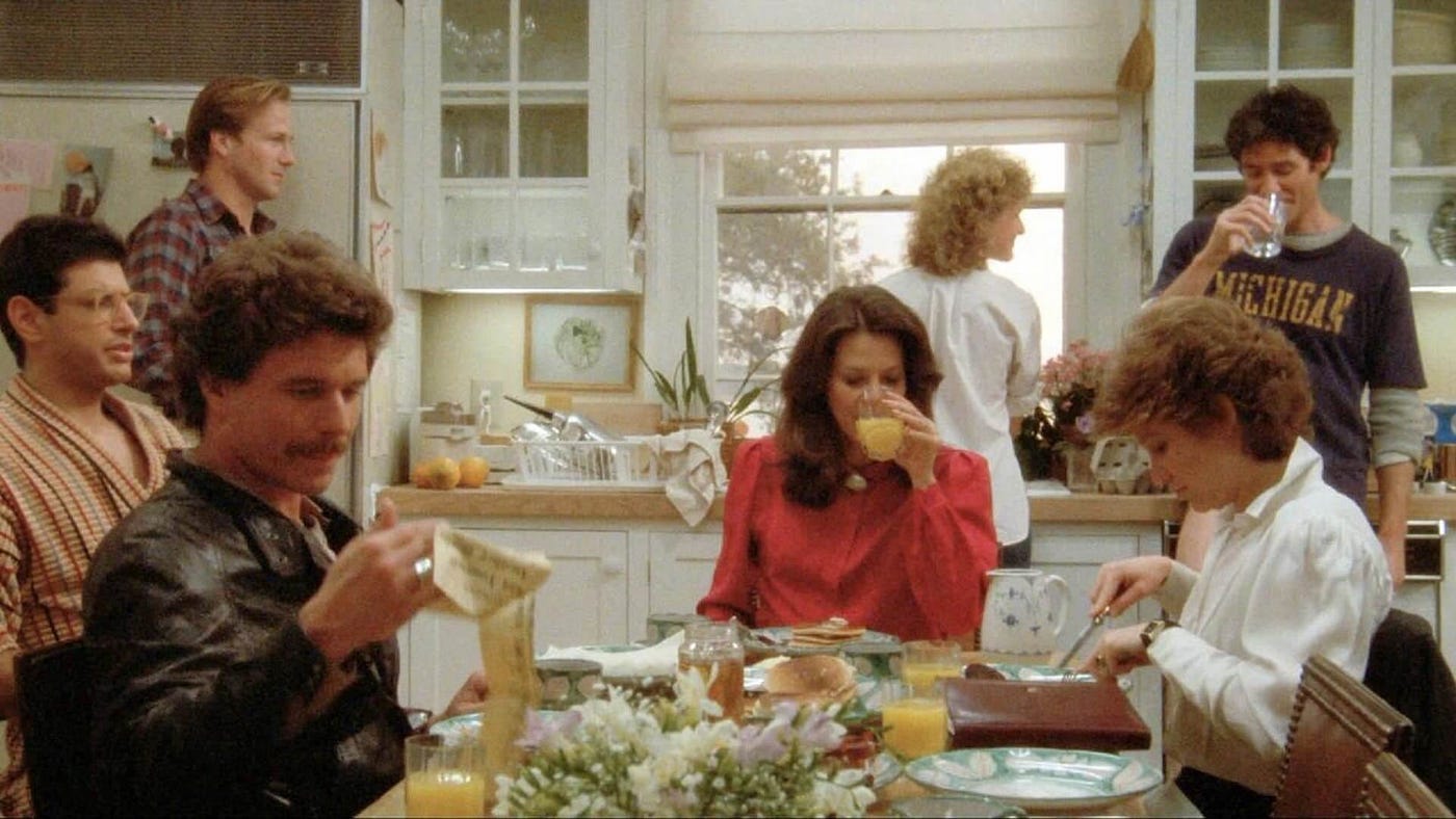 The Big Chill (1983) Review. In Lawrence Kasdan's second directorial… | by  Jesse Peterson | Medium
