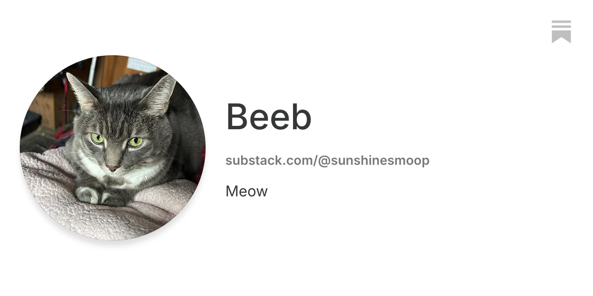 Beeb | Substack