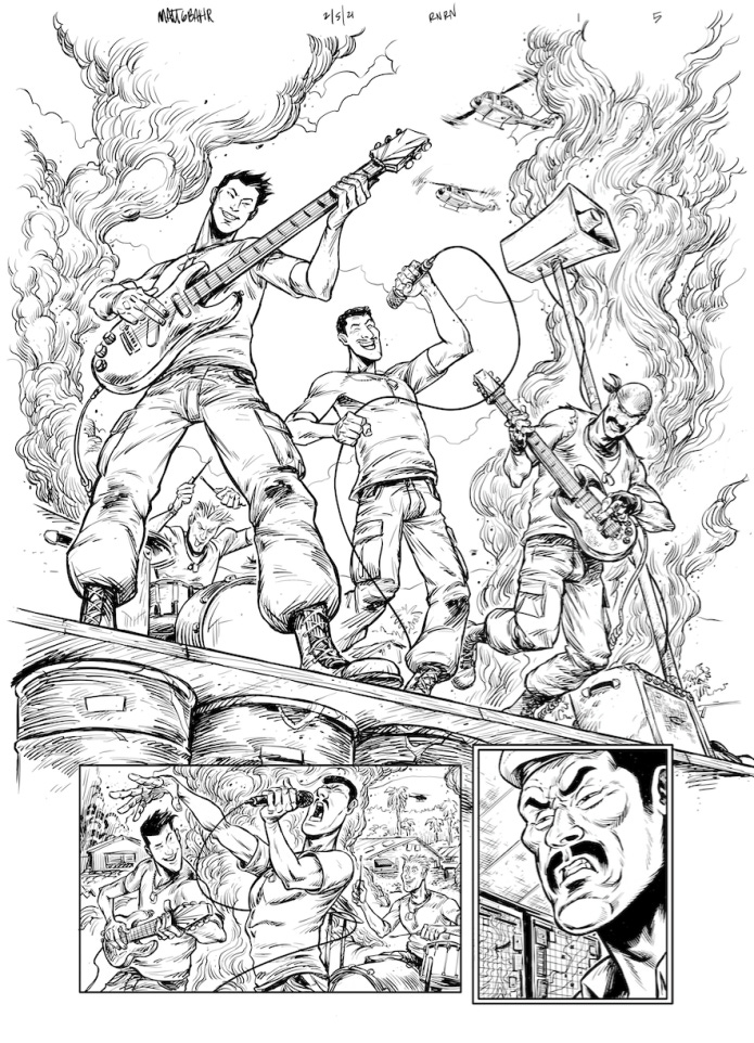 ROCK 'N ROLL NINJA Graphic Novel | Indiegogo ROCK 'N ROLL NINJA Graphic Novel | Indiegogo