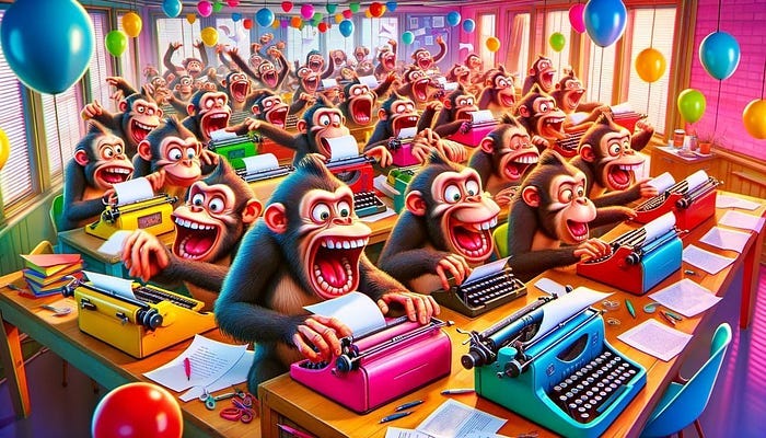 Wacky "Never Have I Ever" Questions, Monkeys Who Write Sonnets, and the Next AMA