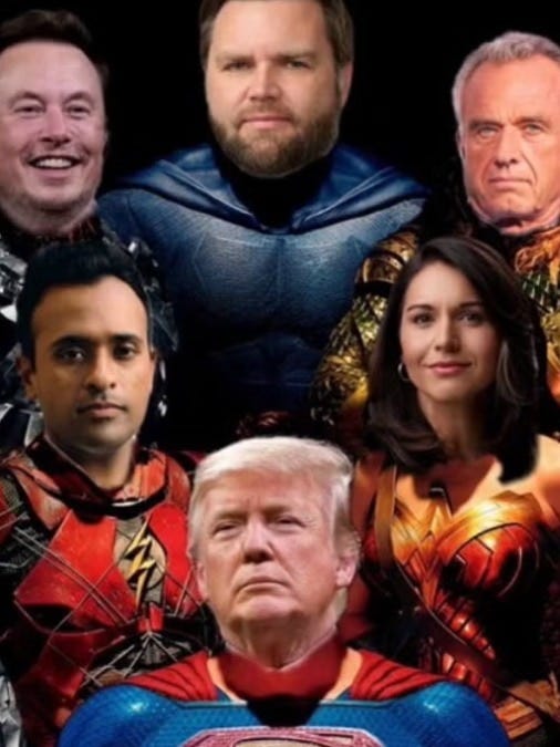 Trump as Superman, Musk as Cyborg: Ex-President's new post to 'save  America' - India Today