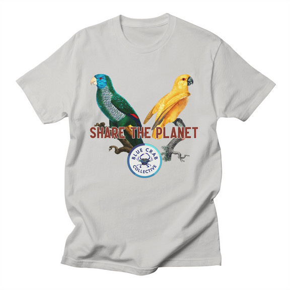 SHARE THE PLANET BIRDS T-Shirt 