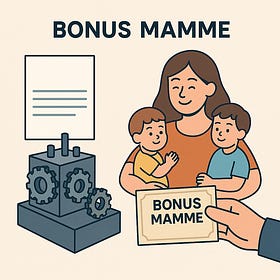 40 euro per confondere tutti - Il nuovo “Bonus Mamme 2025” è solo l’ennesimo tassello di un sistema che non semplifica, ma disorienta