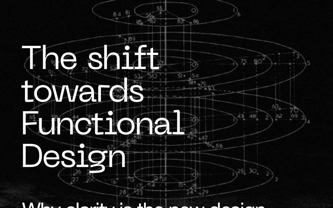 The Shift Toward Functional Design - by KSC Venture Studio