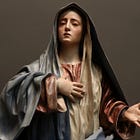 How Mary united both perfect sorrow and peace during the Passion