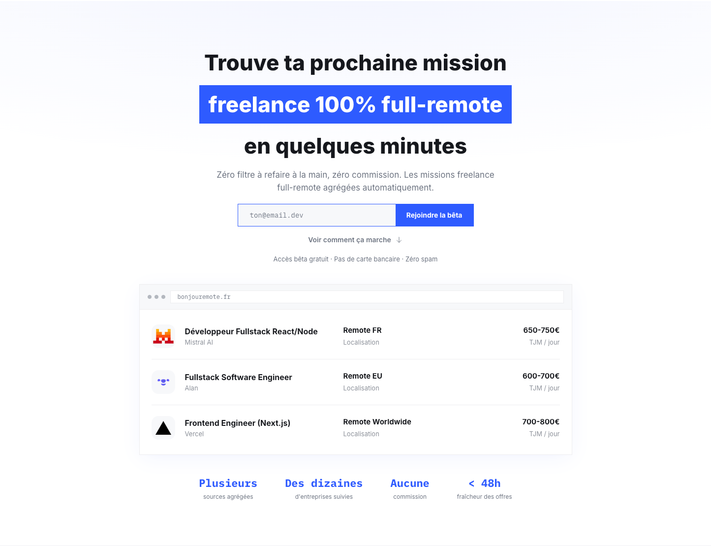 Du faux remote au full remote : je construis ma propre plateforme freelance sans commission