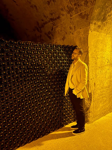 The magnificent 4th century caves of Taittinger