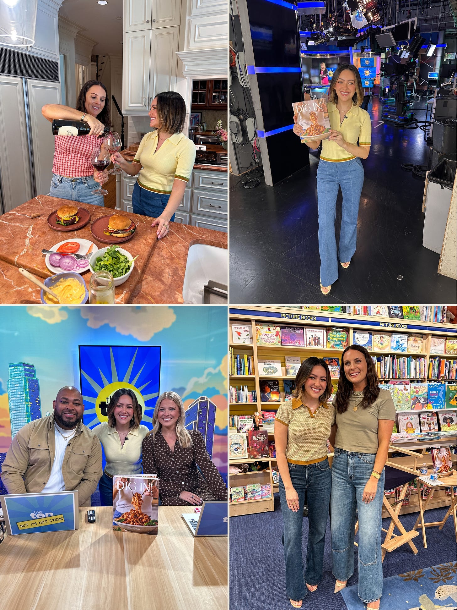 New York Times Bestselling cookbook author of Dig In!, Erin O'Brien, in Dallas, Texas New York Times Bestselling cookbook author of Dig In!, Erin O'Brien, in Dallas, Texas