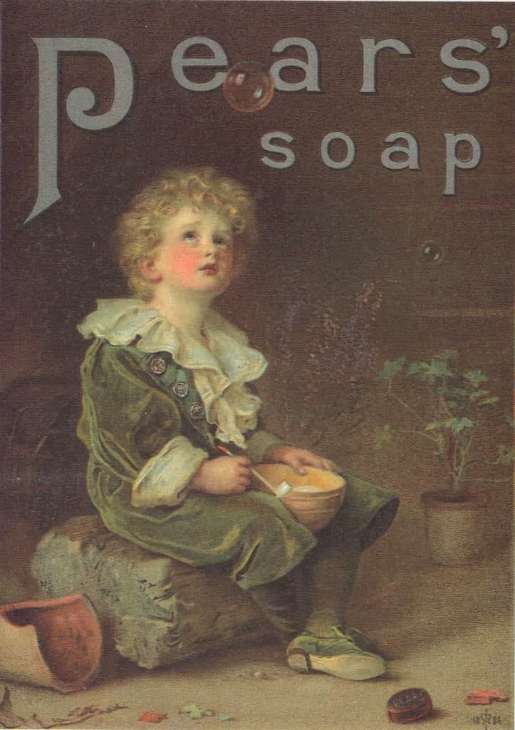 Sir John Everett Millais artwork for advertising