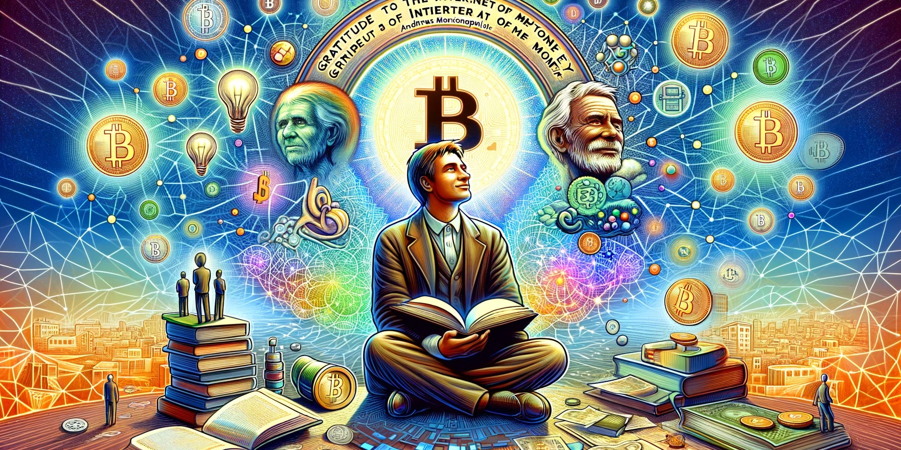 Cover image for From the 'Internet of Money': to 'TheInternetOfValue"| GratitudeSeries 2/60