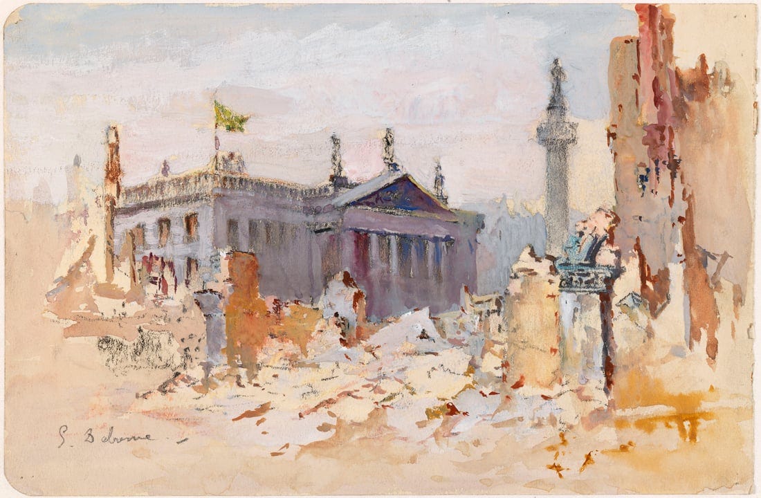 Object: Painting by Edmond Delrenne | Century Ireland