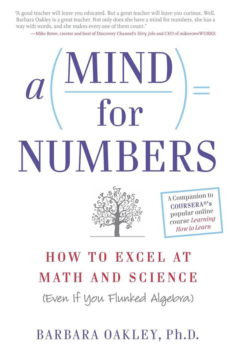 bol.com | A Mind for Numbers | 9780399165245 | Barbara Oakley, Phd | Boeken
