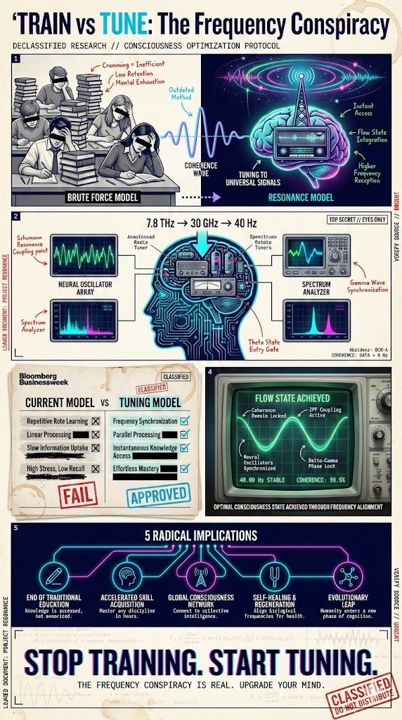 What If Education Has Been Teaching Students to Train When They Should Have Been Teaching Them to Tune?