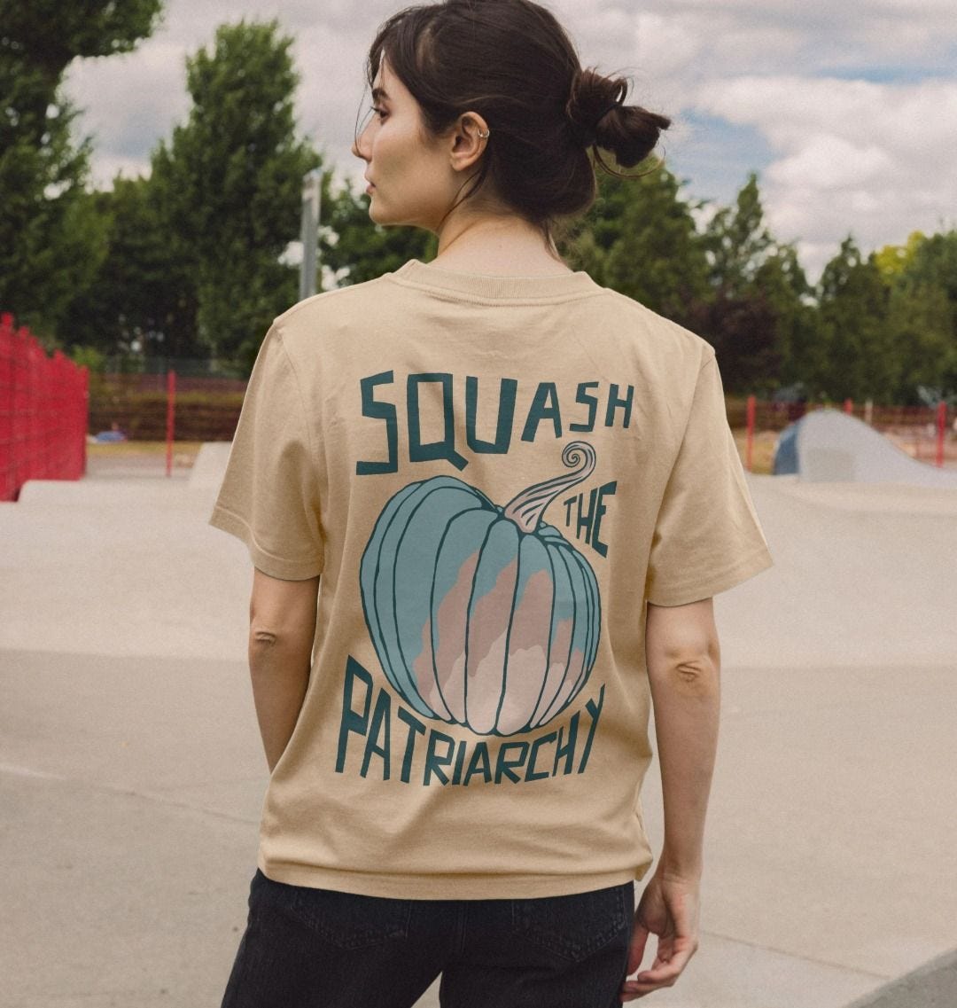Squash the Patriarchy | Womens Tee