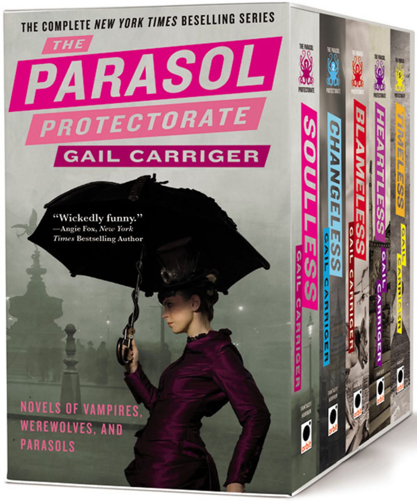 The Parasol Protectorate Boxed Set by Gail Carriger ...