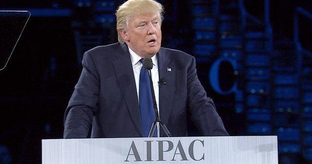 Full speech: Donald Trump addresses AIPAC - CBS News