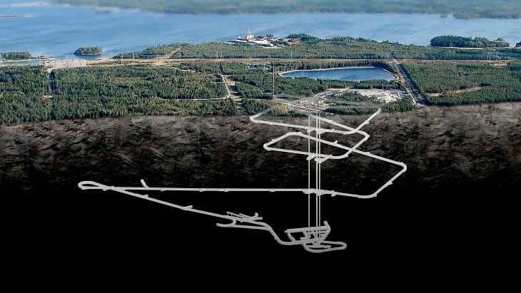 Construction of test disposal tunnel under way at Onkalo