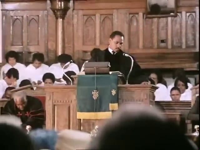 The Siege of First Baptist: the mob sets a car on fire; MLK Jr.'s sermon is interrupted by an explosion.