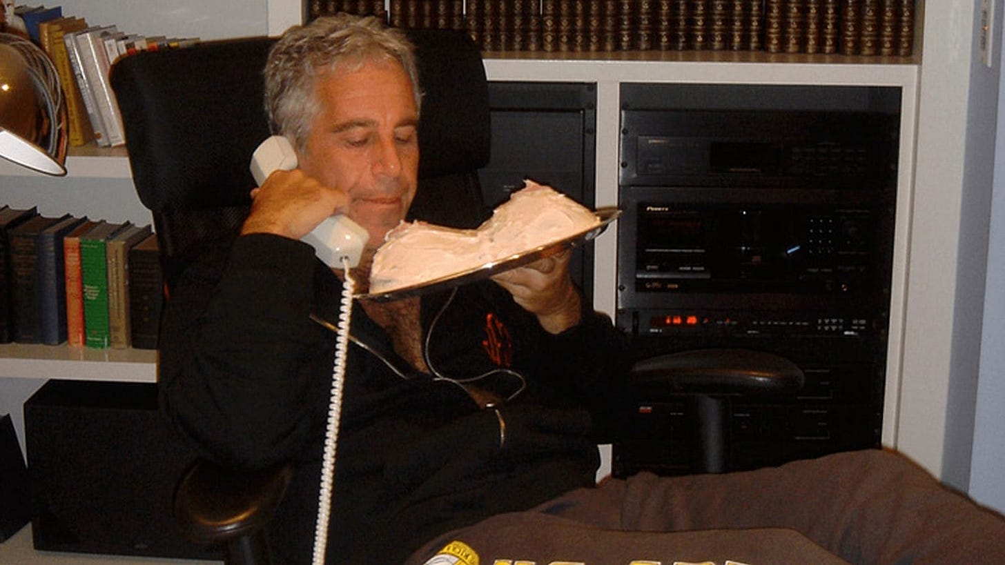 This undated photo released by the U.S. Department of Justice shows Jeffrey Epstein.