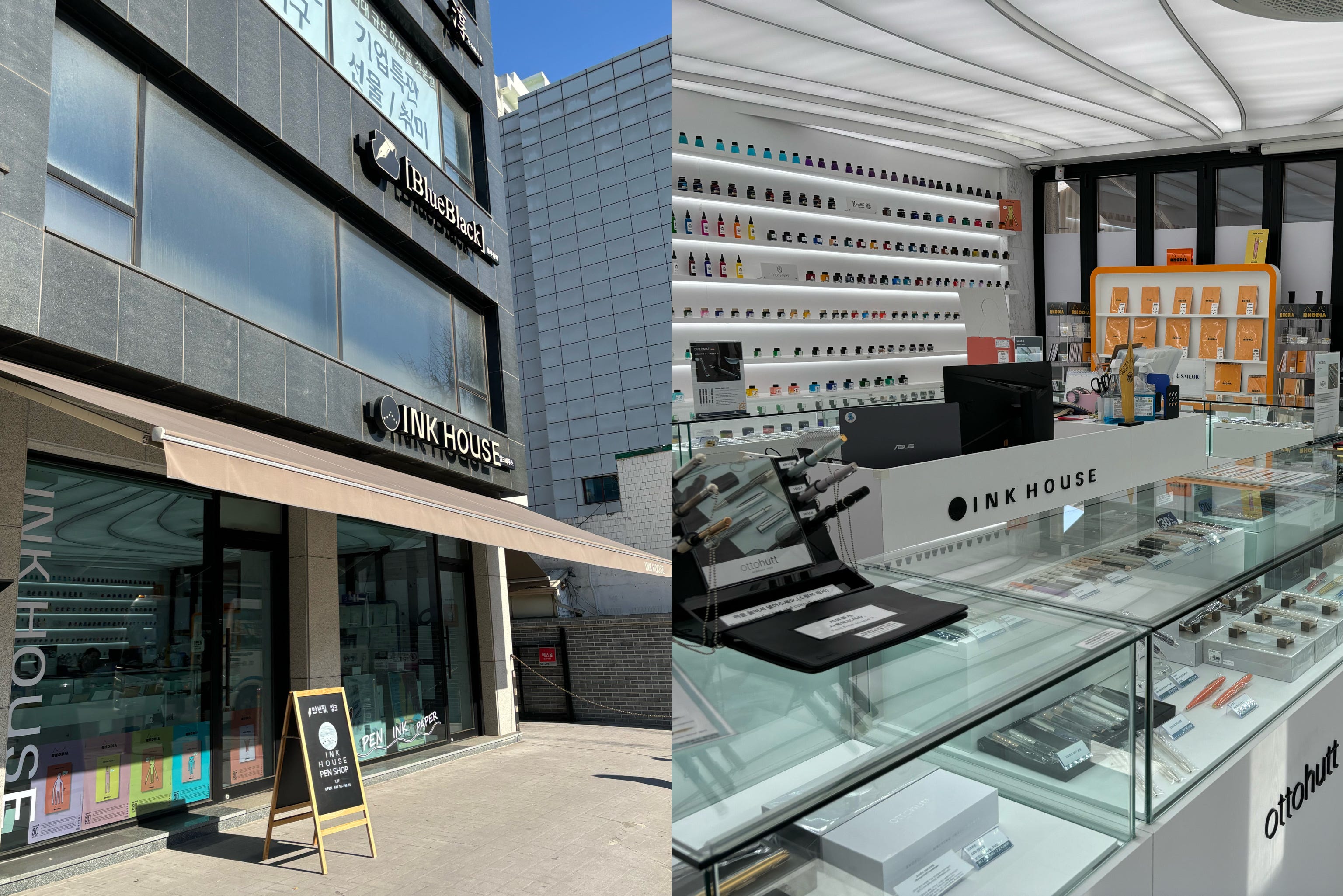 Writeing Store I visited as many stationery stores as I can in Seoul