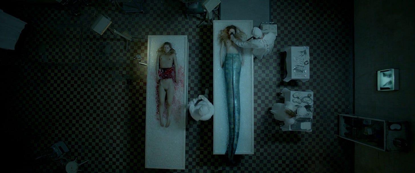 Silver from The Lure as she undergoes surgery to have a human bottom half