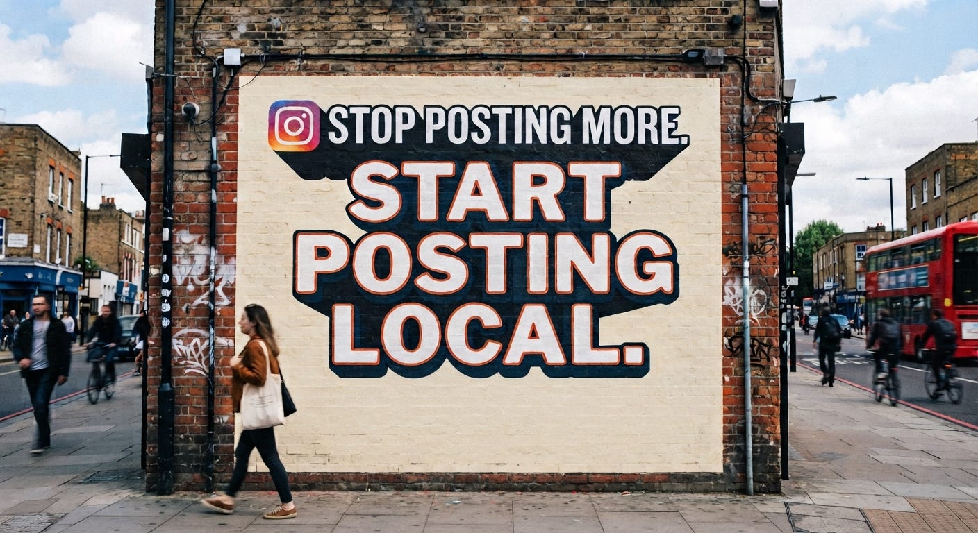 Stop Posting More. Start Posting Local. Stop Posting More. Start Posting Local.