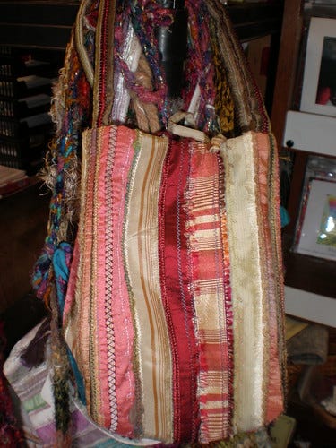 Silk Bag at Wingham Woolworks Silk Bag at Wingham Woolworks