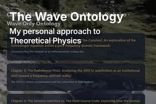 The Wave Ontology