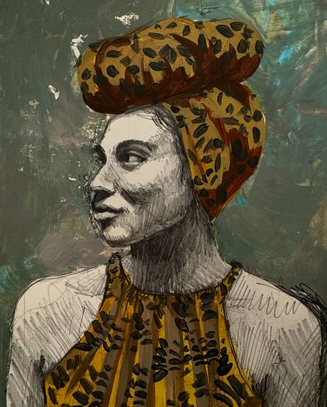Portraits of women by Charlotte Hamilton