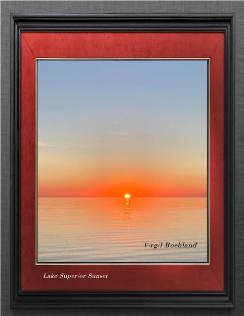 Lake Superior Sunset