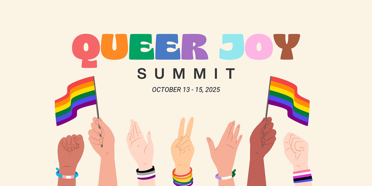 queer joy summit logo