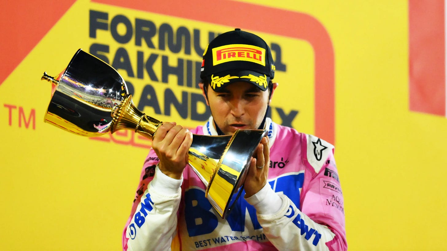 I hope I'm not dreaming' – Perez rendered speechless after ending 190-race  wait for victory | Formula 1®