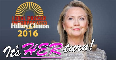 hillary-clinton-its-her-turn-campaign-poster - Chronicle.su - The only ...