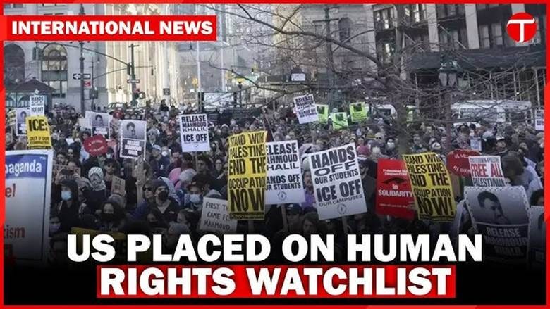 Trump's actions push US onto Global Human Rights Watchlist - YouTube