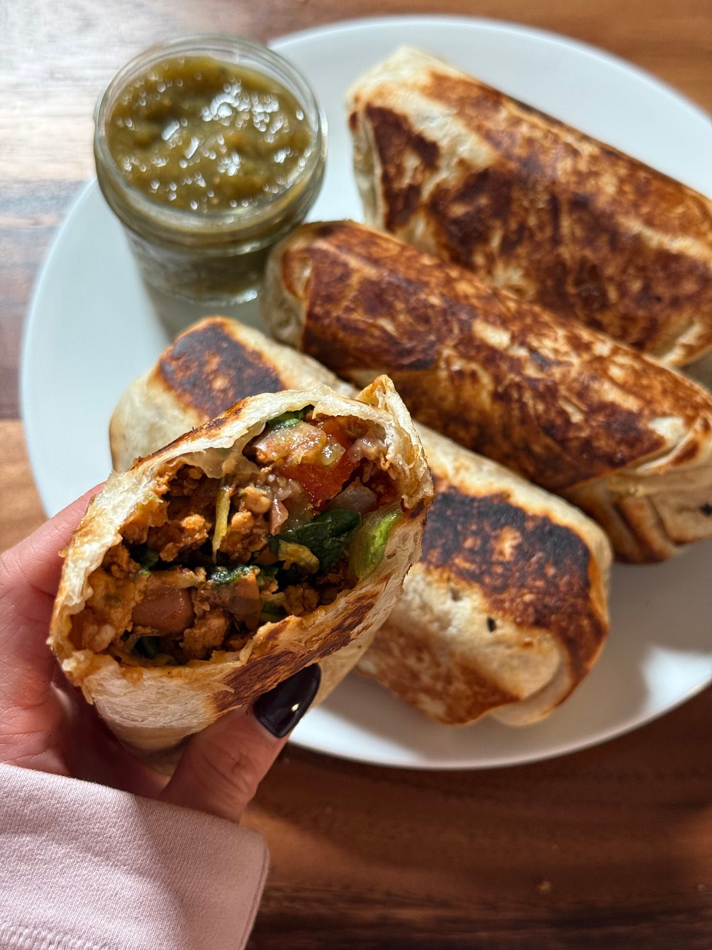 Chicken Burritos - by Ellie Teale - Ellie’s Substack