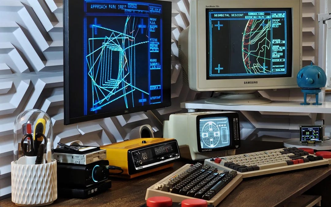A love letter to cassette futurism