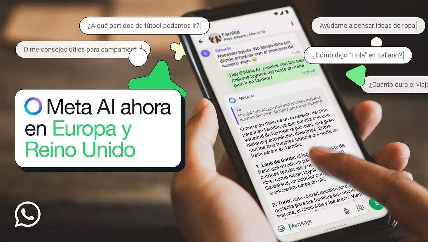 Meta AI llega a Europa: así cambiará para siempre WhatsApp, Facebook e  Instagram con la Inteligencia Artificial | El Correo