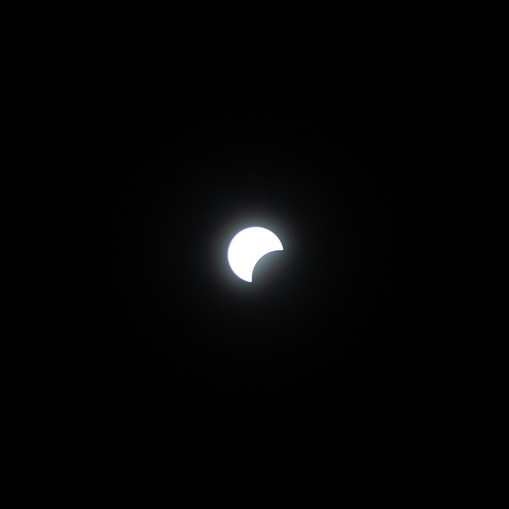 Phases of the Total Solar Eclipse 2024 from Sullivan, Indiana