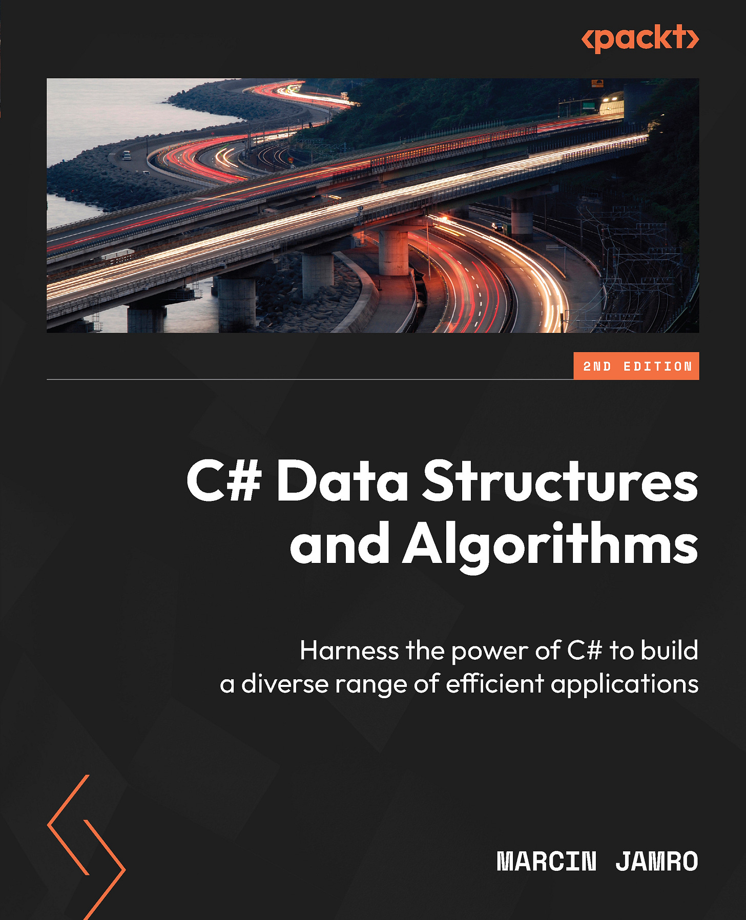 C# Data Structures and Algorithms - Second Edition, Published by Packt, Book Cover
