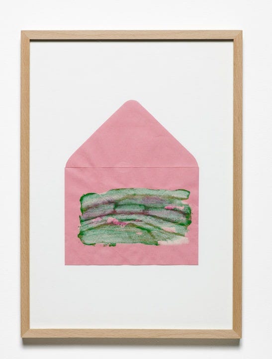 Jumana Emil Abboud, Selected Studies for a Landscape - Pink Envelope 002, 2005 - 2015, Hollybush Gardens