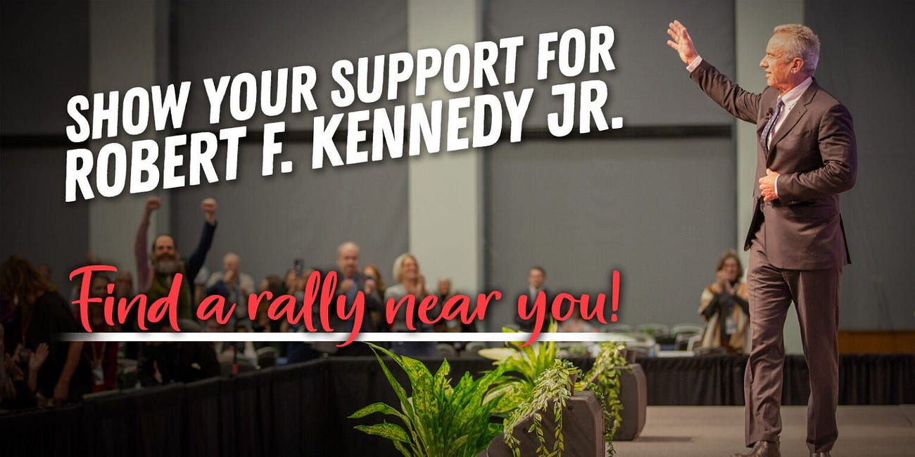 New York, California, Arizona, Florida, Georgia, Nebraska, Colorado, New Jersey, North Dakota, Oregon, and Michigan all say THANK YOU RFK JR!!!