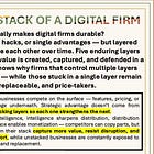 Strategic Stack of a Digital Firm: Why Single-Layer Businesses Always Break