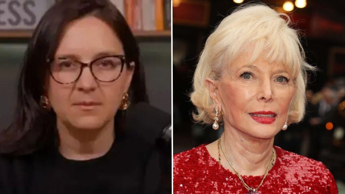 Photo of Bari Weiss, Lesley Stahl Photo of Bari Weiss, Lesley Stahl