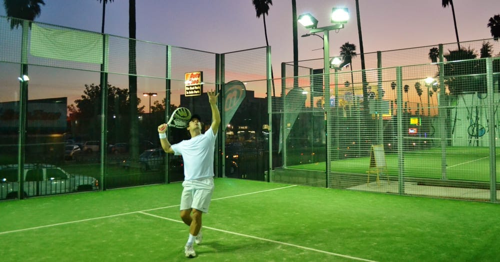 The former Sunset Padel Club in L.A.