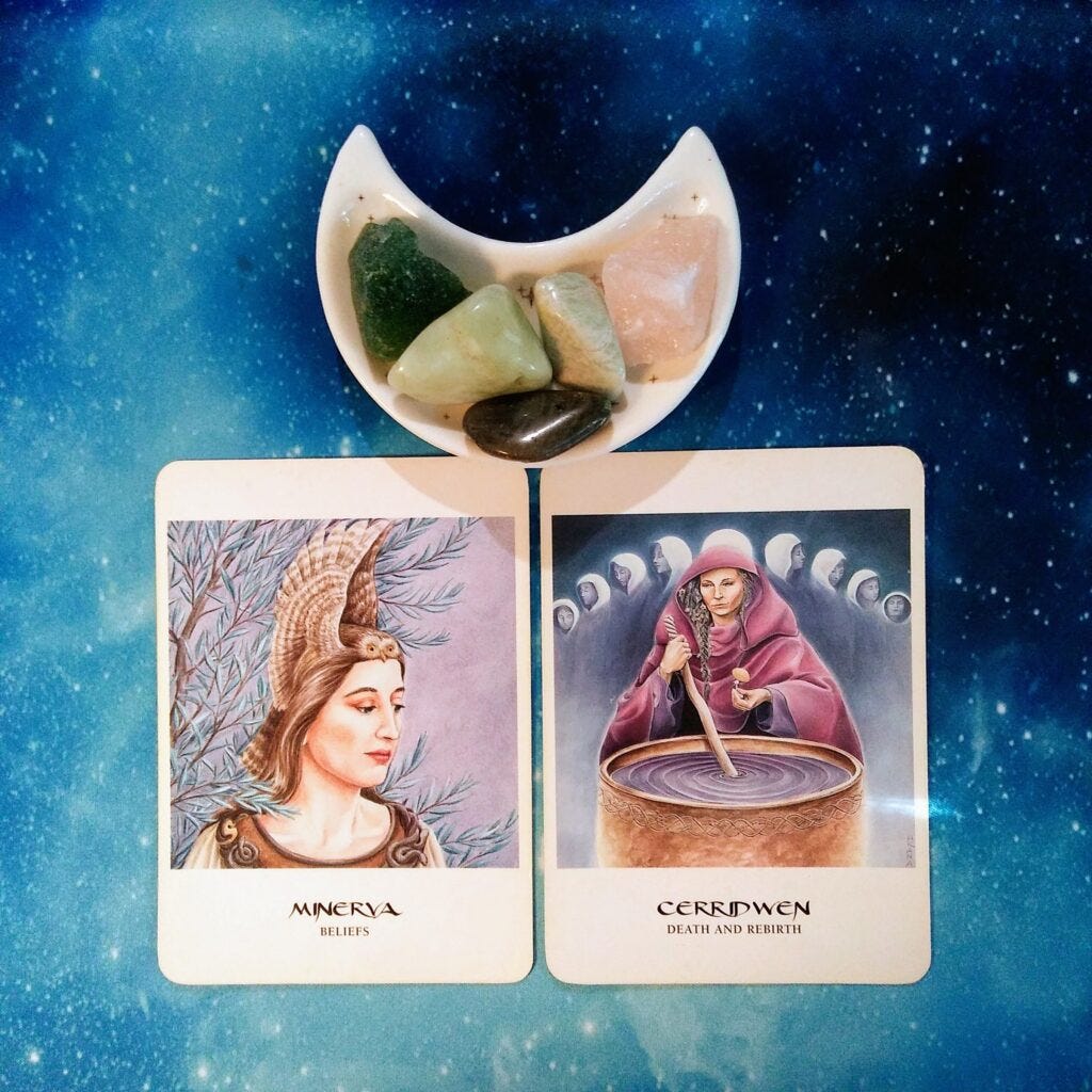 A Message from the Universe ~ On Faith and Higher Powers, Goddess Oracle Cards