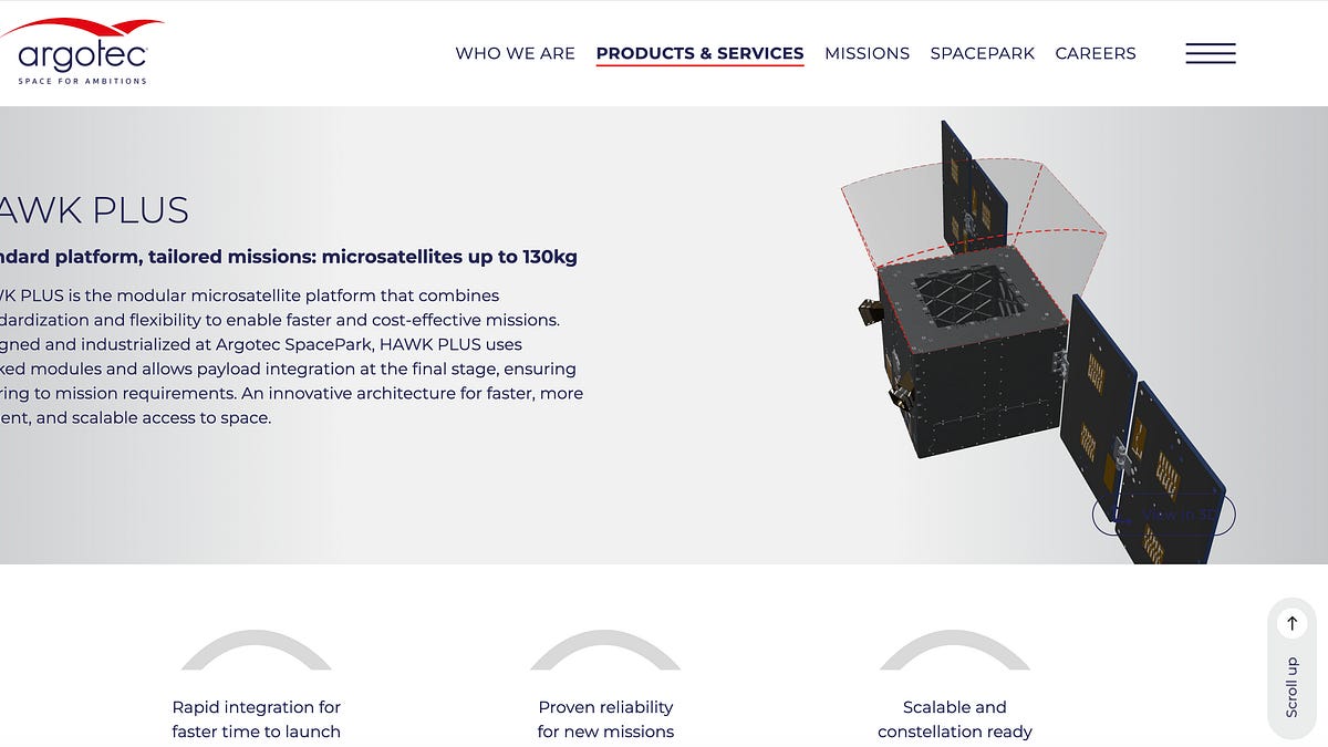 Argotec: European Microsatellite Manufacturer with Dual-Use Capabilities
