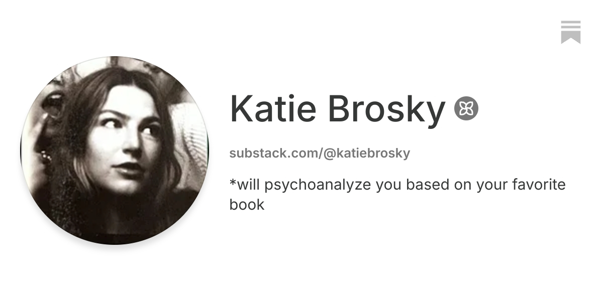 Katie Brosky | Substack