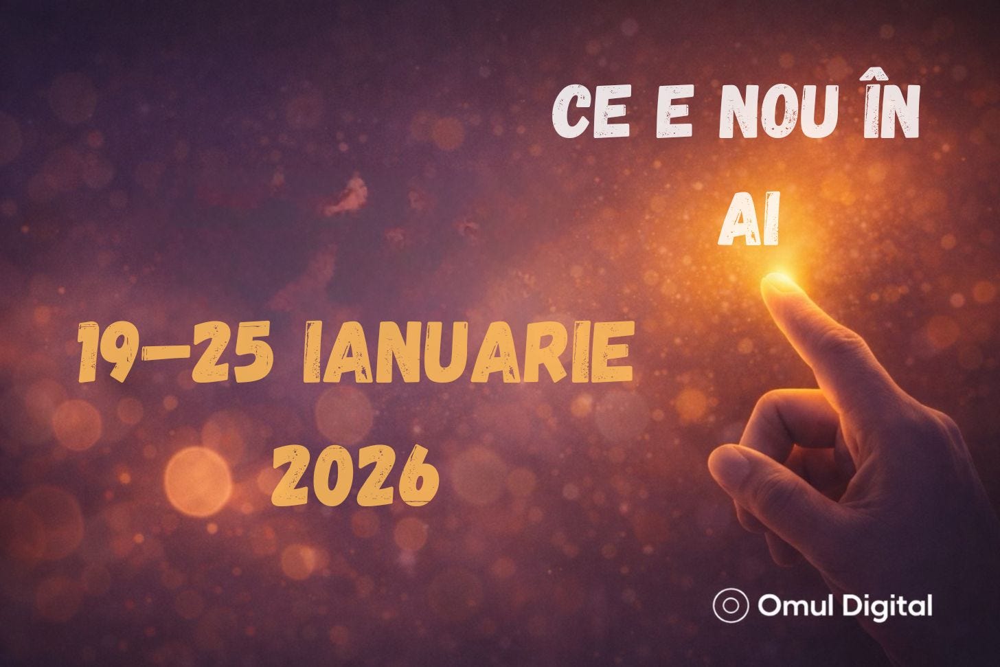 Ce e nou în AI în perioada 19–25 ianuarie 2026 – adoptare practică, agenți AI și infrastructură digitală